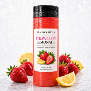 Peacock Sugar Homemade Strawberry Lemonade – 8 Pack